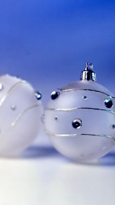 Elegante Weihnachtsornamente