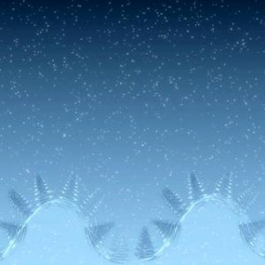 Winterliches Abstraktes Hintergrund mit Schnee