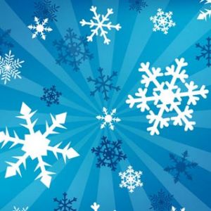 Winter Schneeflocken Hintergrund
