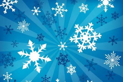 Winter Schneeflocken Hintergrund