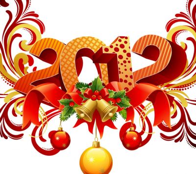 Festives Weihnachtsdesign 2012