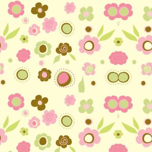 Buntes Blumenmuster