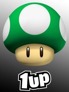 1UP-Pilz aus Mario