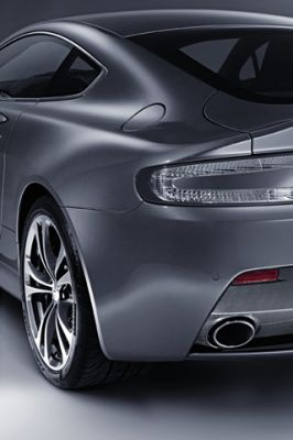 Elegantes Graues Sportauto