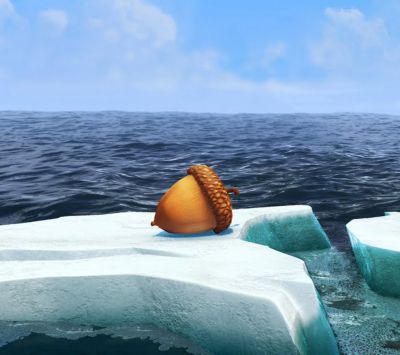 Eichel auf Eis