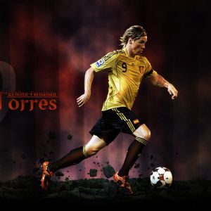 Fernando Torres Fußball Aktion