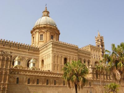 Architektur der Kathedrale von Palermo