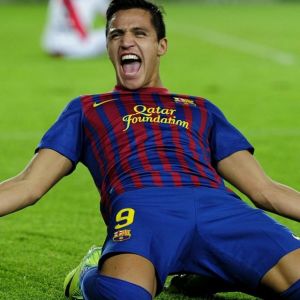 Alexis Sanchez Torjubel