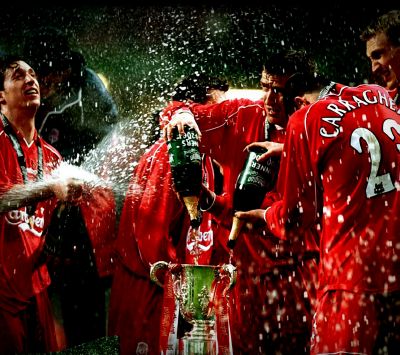 Feier von Liverpool FC