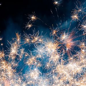 Feuerwerk Feier