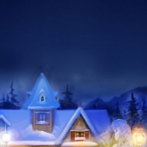 Winterwunderland Haus