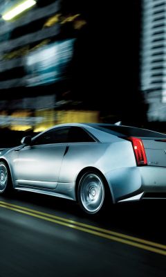 Cadillac CTS-V in Bewegung