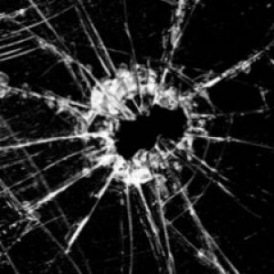 Zersplittertes Glas Abstrakt