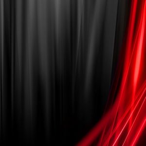 Rotes und Schwarzes Abstraktes Design