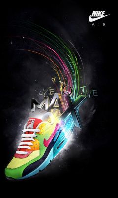 Buntes Design Nike Air Max