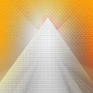 Abstraktes Pyramidendesign
