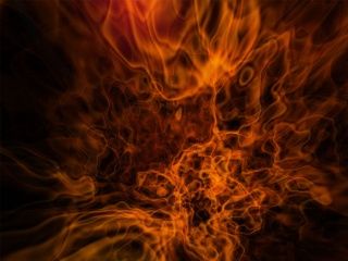 Feurige Abstrakte Muster
