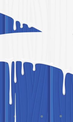 Blaue und Weiße Abstrakte Tropfen