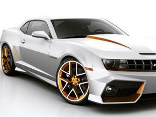 Stylisches Weißes Sportauto