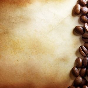 Hintergrund mit Kaffeebohnen