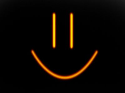 Neon Smiley