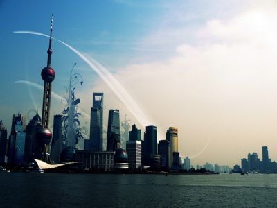 Skyline von Shanghai