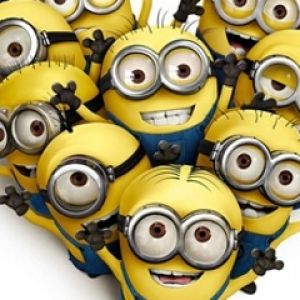 Minions Gruppen Spaß