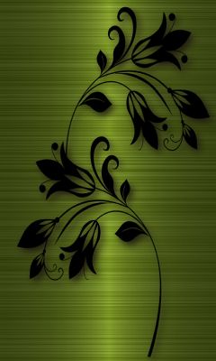 Elegantes Blumenmuster