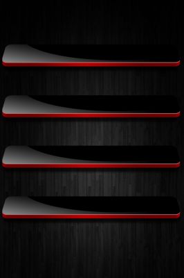 Elegantes Schwarz-Rot Design