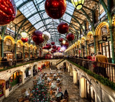 Weihnachtsmarkt Dekorationen