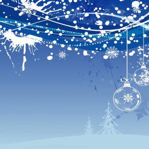 Winterliches Weihnachts-Hintergrund