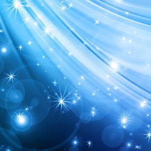 Blaues Abstraktes Funkelndes Hintergrund
