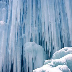 Beeindruckende Eisformationen