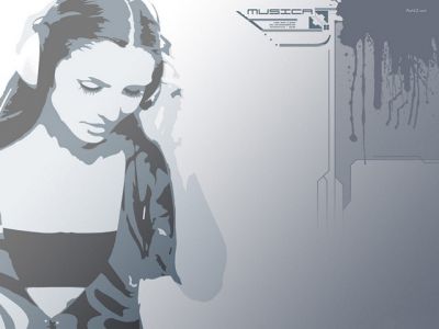 Stylische Musik Kunst