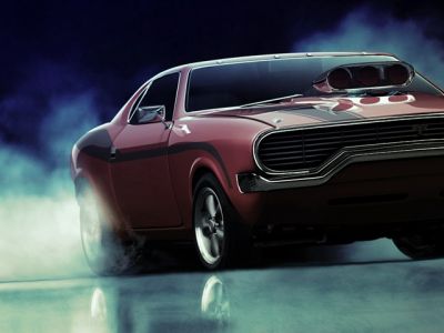 Klassisches Muscle-Car