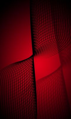 Rotes Abstraktes Wellenmuster