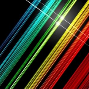 Bunte Abstrakte Linien