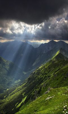 Majestätische Berglandschaft
