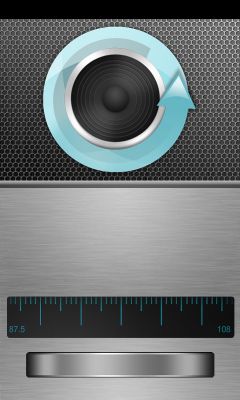 Stylisches Audio-Steuerungsdesign