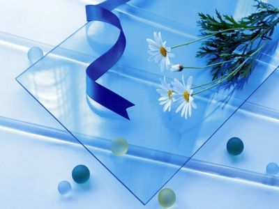 Blaues Florales Abstraktes Design