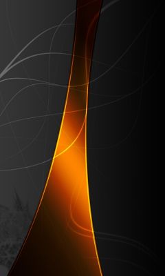 Elegantes Abstraktes Orange Design