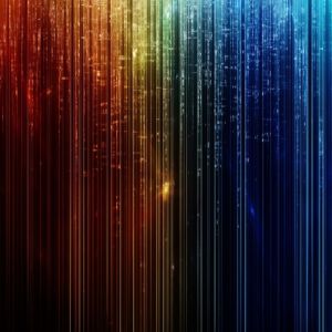 Bunte Abstrakte Linien