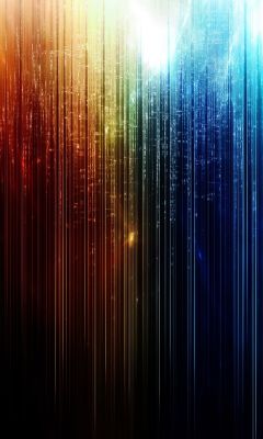 Bunte Abstrakte Linien