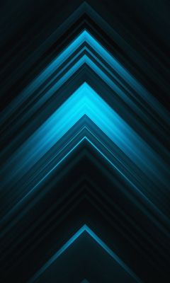 Blaue geometrische Muster