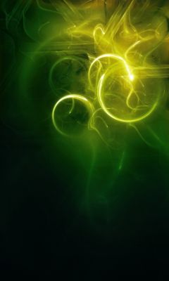 Grüne Abstrakte Lichtmuster
