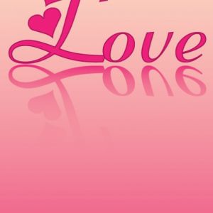 Liebes Typografie Hintergrund