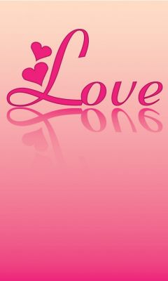 Liebes Typografie Hintergrund