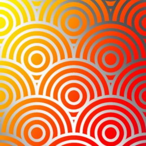 Bunte Kreis-Muster