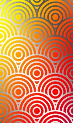 Bunte Kreis-Muster
