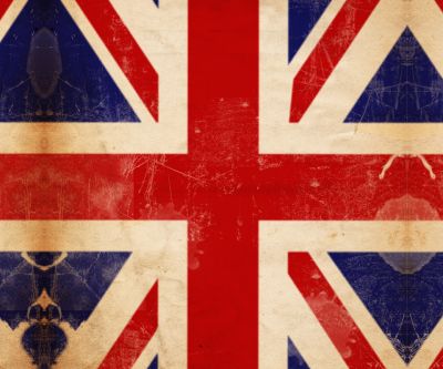 Vintage Union Jack Flagge